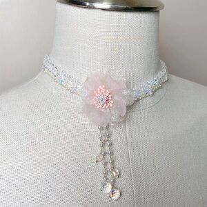 Flower Beaded Necklace